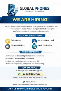 We are hiring
